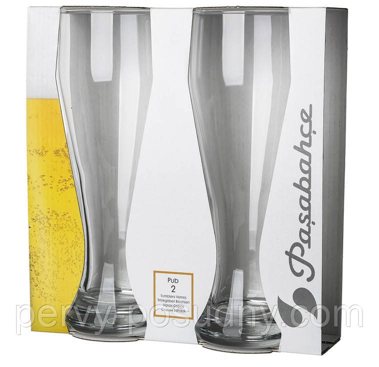 Набір келихів для пива Pasabahce Pub 665 мл (6 шт)
