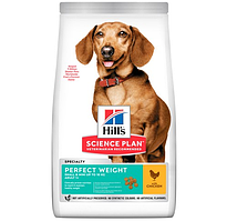 Сухий корм hill's SP Canine Adult Small & Miniature Perfect для підтримки ідеального ваги у дорослих собак з