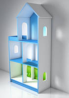 Ляльковий будинок серія «Мрія міні» Design Service Двоколір (В*Ш*Г) 1250*635*255мм білий/блакитний