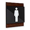 Таблички на дверь женского туалета, фото 2