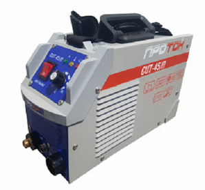 Плазморез Протон CUT-45/П, 7.5 кВт, діапазон струму 10-45 А, товщина різання 12 мм, ККД 80%