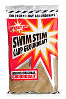 Сыпучая прикормка Dynamite Baits Swim Stim Carp Groundbait Amino Original (амино светлая) 900g