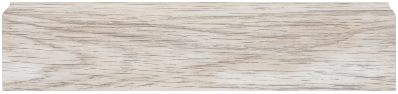 Плінтус Dekor Plast LL004 Аруша Світло-серыйп ластиковый,підлоговий двухсостовной з кабель-каналом, фото 1