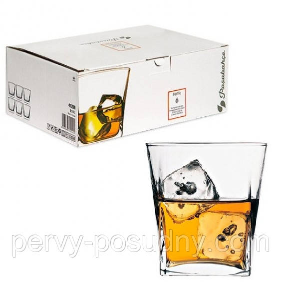 Набір склянок для віскі Pasabahce Baltic 310 мл 6 шт 41290