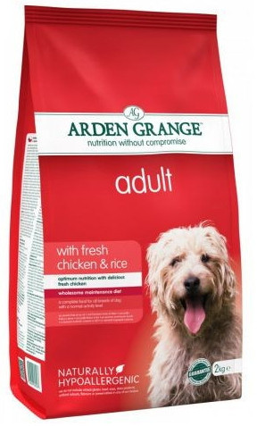 Корм Arden Grange для дорослих собак | Arden Grange Adult Dog Chicken & Rice 2 кг