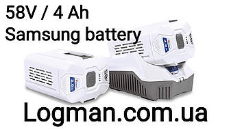 Батарея (АКБ) Zomax 4.0 Ah/58V (Lithium Samsung) Leading innovation для/на інструмент Зомакс