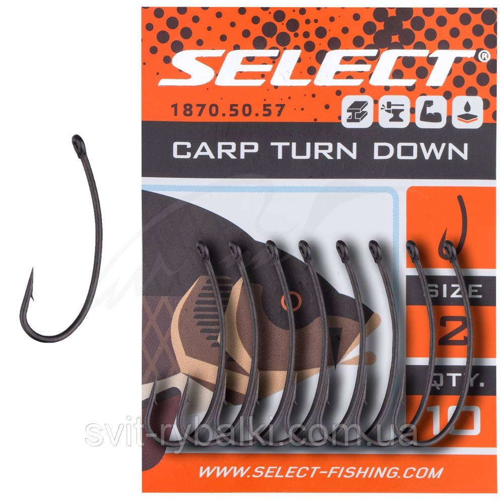 Гачок Select Carp Turn Down, фото 1