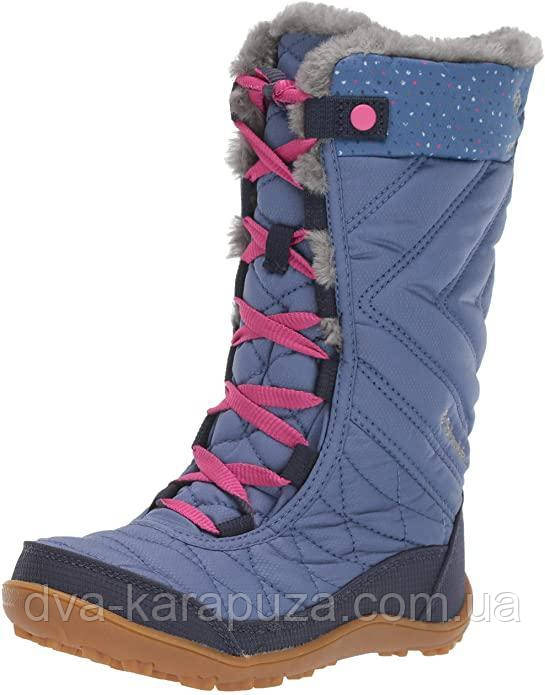 Зимові чоботи сноубутси Columbia Youth Minx Mid III Print Omni-Heat Snow Boot, 39 EU, 7 US! Оригінал!, фото 1