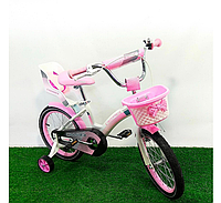 ДЕТСКИЙ ДВУХКОЛЕСНЫЙ ВЕЛОСИПЕД KIDS BIKE CROSSER 3 РОЗОВЫЙ 20 ДЮЙМОВ