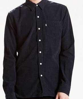 Вельветова сорочка Levis - Nightwatch Blue Corduroy