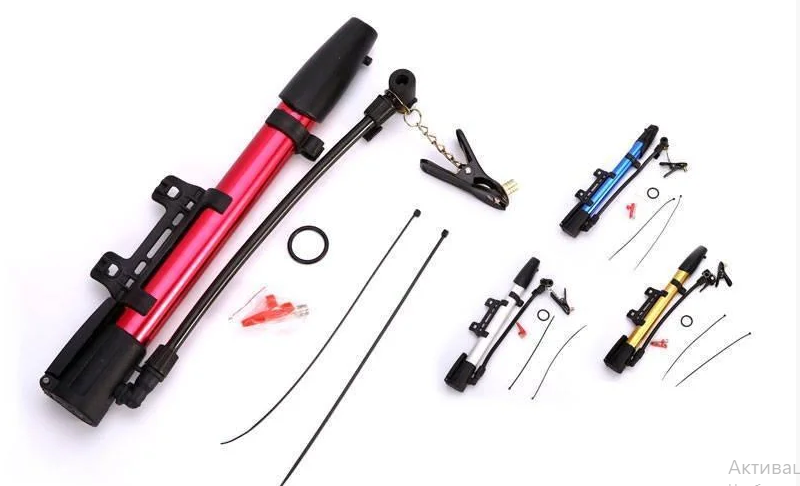 Насос ручний для м'ячів, велосипедів, фото 1