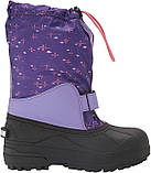Зимові чоботи сноубутси з валенком Columbia Youth Powderbug Forty Print Snow Boot, 39 EUR!, фото 3