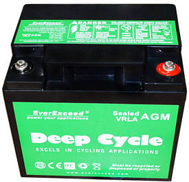 EverExceed Deep Cycle AGM Range VRLA (DP)