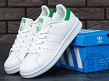 Жіночі кросівки Adidas Stan Smith White/Green M20324, фото 4