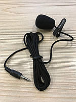 Микрофон петличный (петличка) для диктофона,компьютера, фото и видео камеры, телефона. Dagee 001 +++