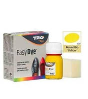 Фарба для гладкої шкіри TRG Easy Dye 25 мл, 107 Yellow (жовта)