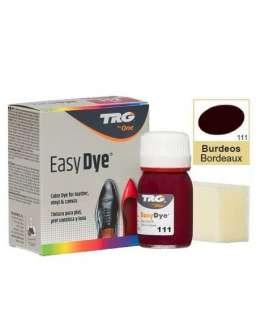 Фарба для гладкої шкіри TRG Easy Dye 25 мл, 111 Bordeaux (бордова)