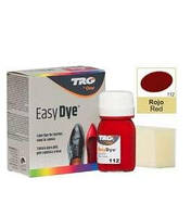 Фарба для гладкої шкіри TRG Easy Dye 25 мл, 112 Red (червона)