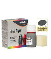 Фарба для гладкої шкіри TRG Easy Dye 25 мл,114 Light Grey (сталева сіра)