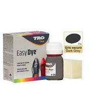 Фарба для гладкої шкіри TRG Easy Dye 25 мл, 115 Dark Grey (темно-сіра)