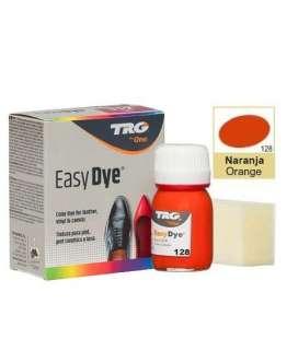 Фарба для гладкої шкіри TRG Easy Dye 25 мл, 128 Orange (жовтогаряча)