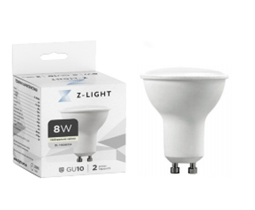 Світлодіодна лампа Z-Light LED GU-10 8W 4000K 220V