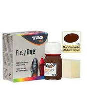 Краска для гладкой кожи TRG Easy Dye 25мл ,139 Middle Brown (средне-коричневая)