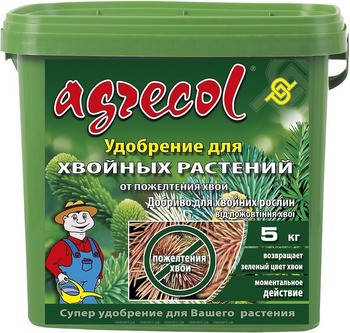 Добриво від пожовтіння хвої «Агрекол», 5 кг, фото 1