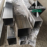 Труба нержавіюча 40х40х3,0 (Італія)AISI304 (08Х18Н9) шліфована,харчова, фото 2