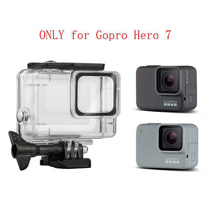 Аквабокс (підводний бокс) для GoPro Hero 7 Silver, White, фото 1