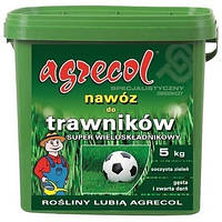 Удобрение Агрекол/ Agrecol для газонов SUPER многокомпонентное, 5 кг