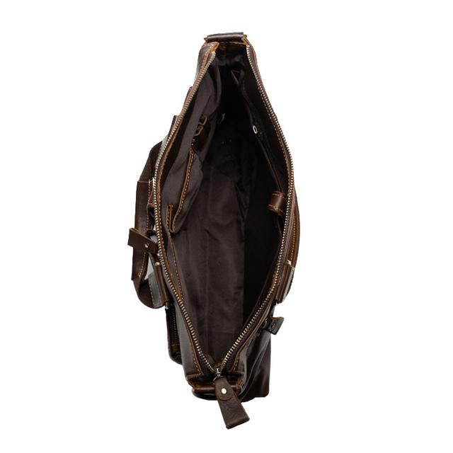 Чоловічий шкіряний портфель Marrant коричневого кольору Чоловічий шкіряний портфель Marrant коричневого кольору