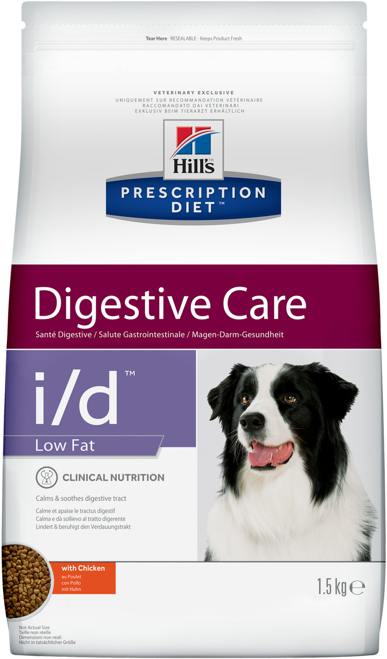 Сухий корм Hills (Хілс) PD Canine I/D Low Fat для собак при захворюваннях шлунково-кишкового тракту 12 кг