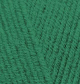 Пряжа для в'язання Алізе Лана голд зеленая трава 118