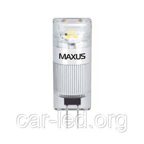 LED лампа Maxus G4 1W(100lm) 3000K 12V G4 CR