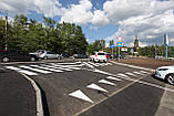Дорожня розмітка. Нанесення фарбою та пластиком, фото 3