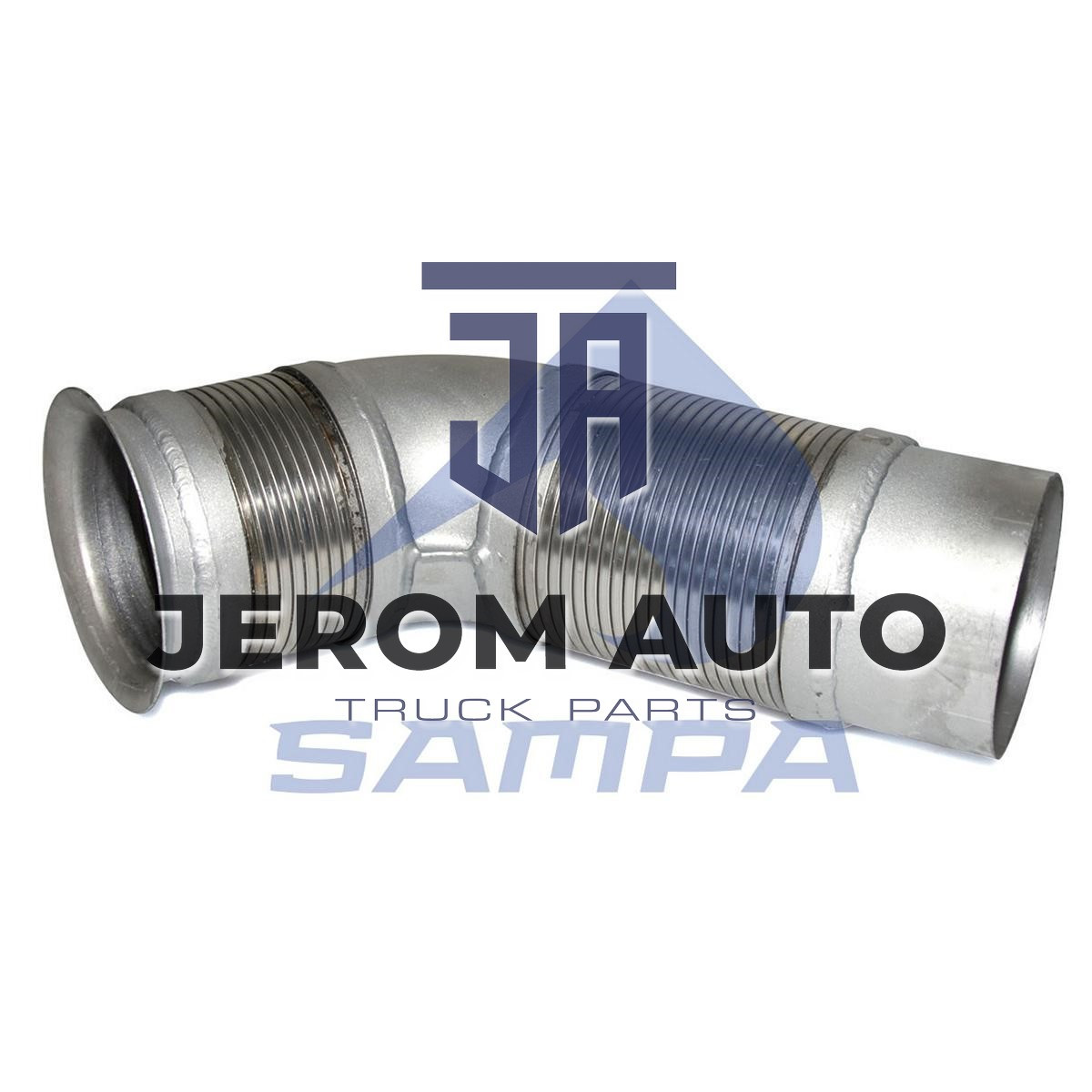 Труба глушника Mercedes Actros MP2 передня (з гофрою)/ 100.261/ 9424904019, фото 1