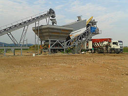 Мобільний бетонний завод HWK M-90 HawkPlant