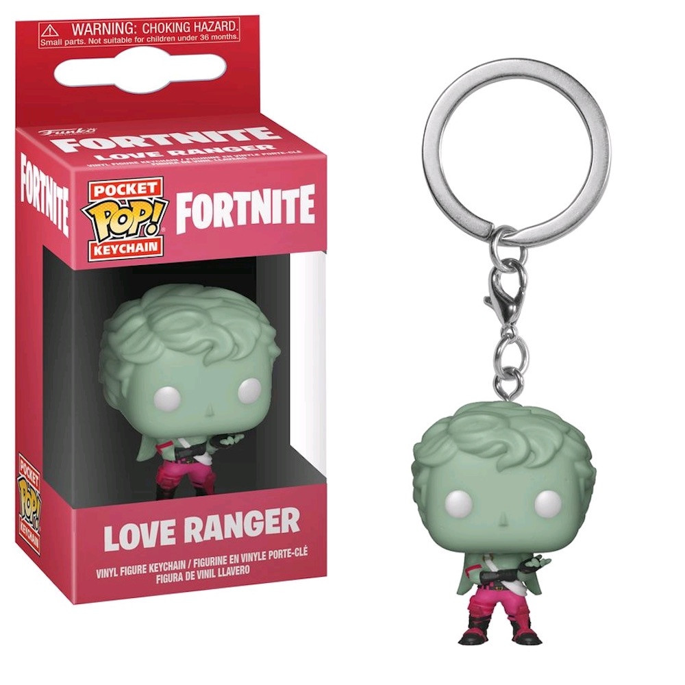 Фігурка брелок Funko Pop Фанко Поп Fortnite Love Ranger Фортнайт Любовний рейнджер 4см keychain F LR 432