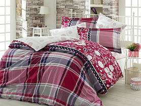 Постільна білизна Hobby Exclusive Monica, бордовий, сатин