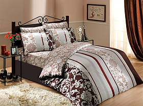 Постільна білизна Hobby Exclusive Oriental, коричневий, сатин