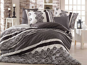 Постільна білизна Hobby Exclusive Lisa, чорний, сатин, сімейний