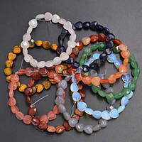 Намистини з натурального каменю