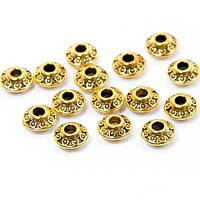 Намистини колір золото