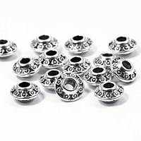 Намистини колір платина