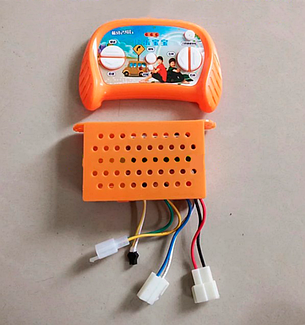 Блок керування дитячого електромобіля Bambi 2.4GHz 8pin-or, фото 3