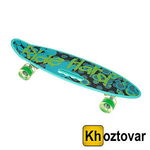 Скейт "Пенні Борд" 108" Penny Board Бірюзовий