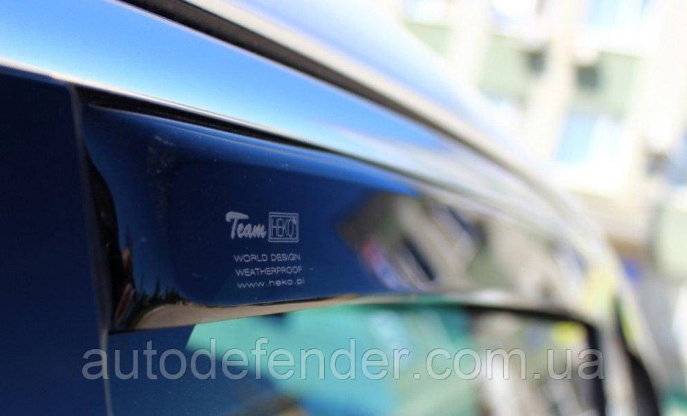 Дефлекторы окон (вставные!) ветровики Ford Kuga 1 2008-2012 4шт., HEKO, 15277 - фото 4 - id-p1147576449