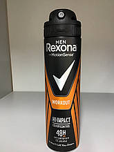 Дезодорант аерозольний Rexona Men Workout 150 мл