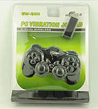 Джойстик геймпад бездротовий DJ-EW800 для PC/PS2/PS3, фото 3